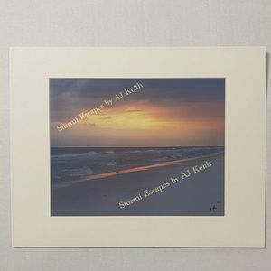 Mexico Beach, FL on the Gulf of Mexico  
photo ready to frame and hang